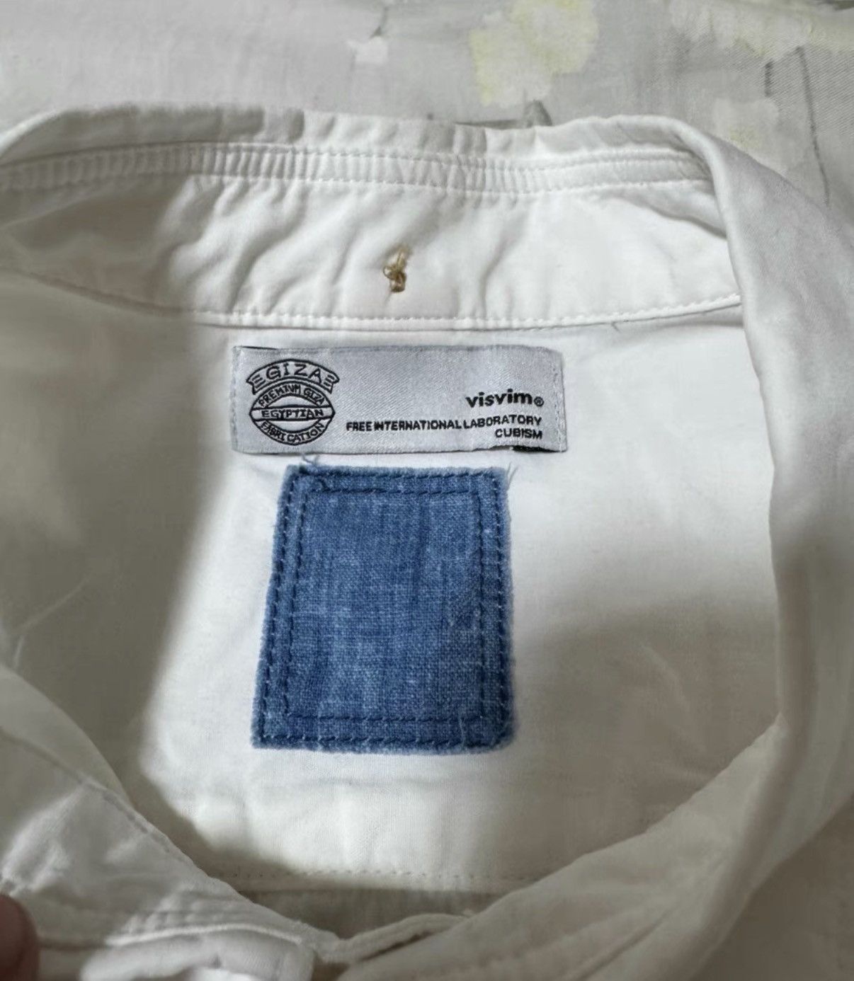 Visvim visvim ICT 14SS Sashiko antique fabric heart patch shirt Size US S / EU 44-46 / 1 - 3 Thumbnail