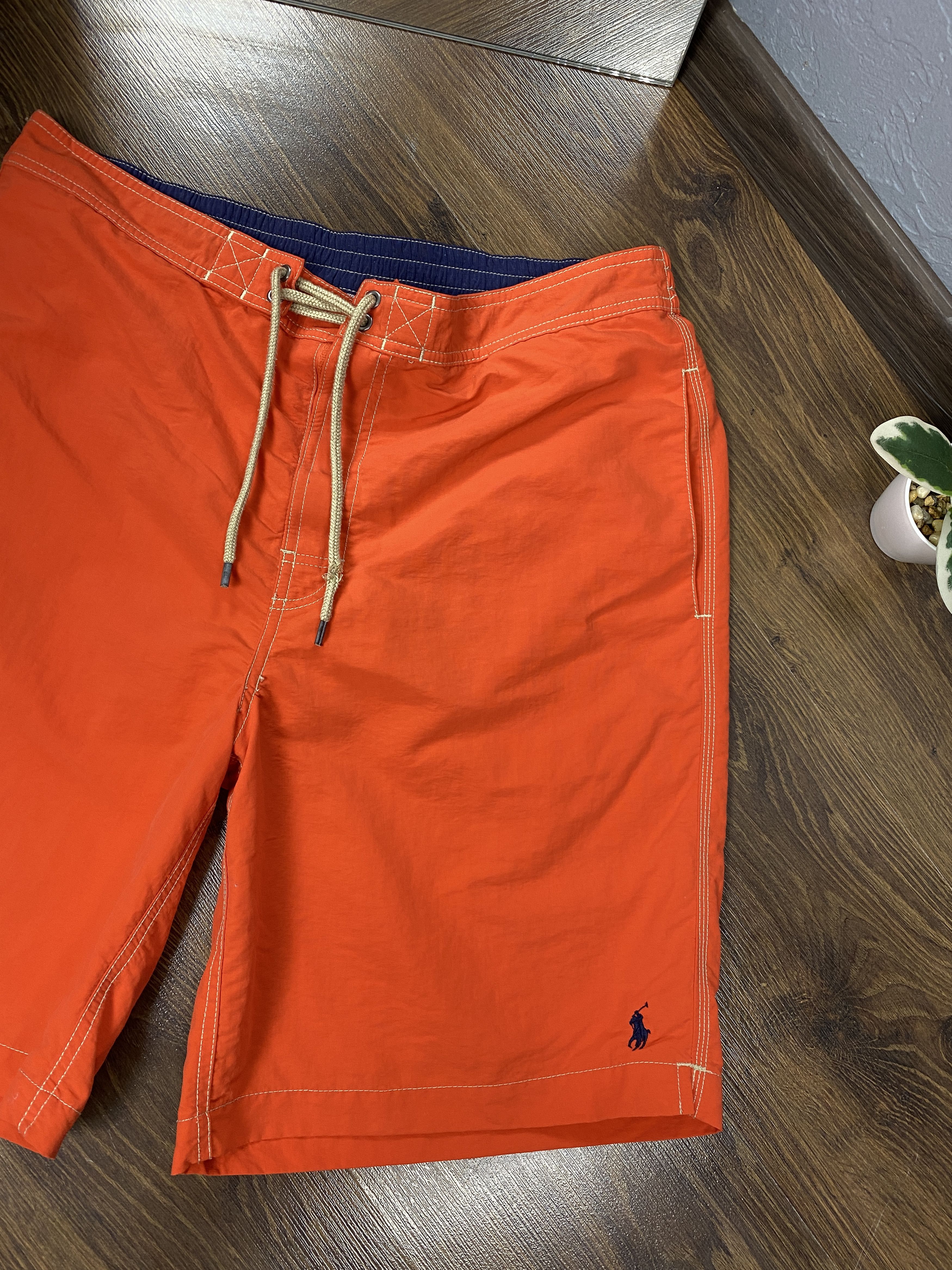 Polo Ralph Lauren × Ralph Lauren × Vintage Polo Ralph Lauren vintage nylon swimming shorts Size US 32 / EU 48 - 2 Thumbnail