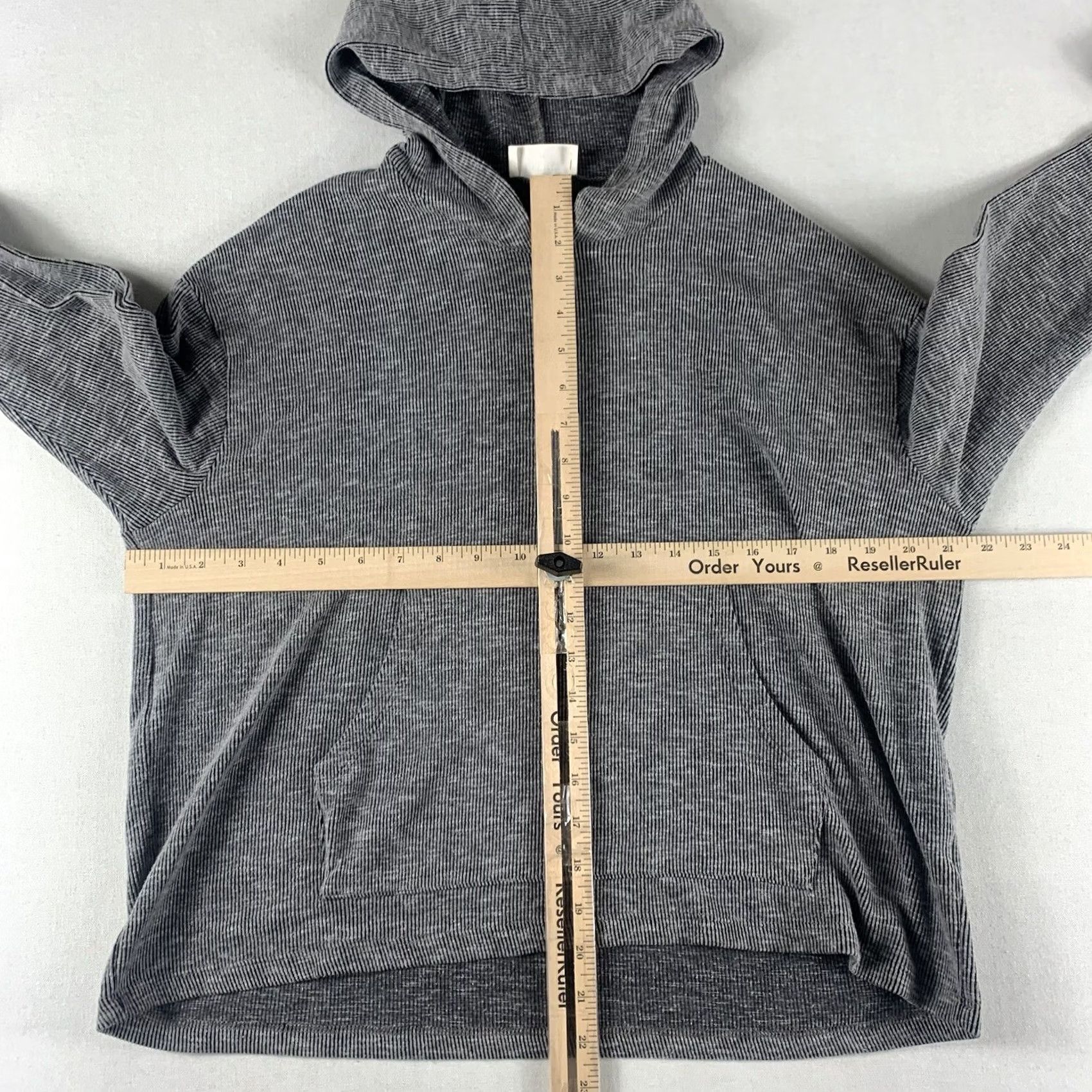 Vintage EVERLY Hoodie Sweater Womens Small Gray Pullover Longsleeve Size S / US 4 / IT 40 - 4 Thumbnail