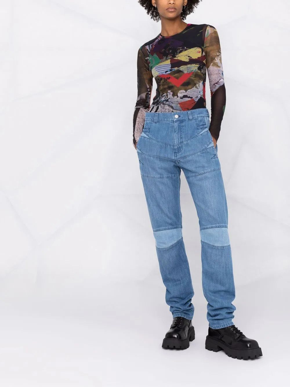 Kenzo o1y1025 Denim Pant in Blue Size 30" / US 8 / IT 44 - 6 Thumbnail