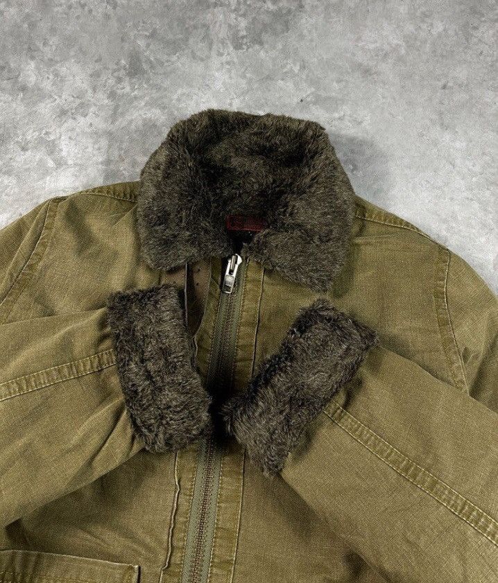 If Six Was Nine × Japanese Brand × Le Grande Bleu (L.G.B.) Jonh Bull Kojima Japan Fur Jacket Size US L / EU 52-54 / 3 - 3 Thumbnail