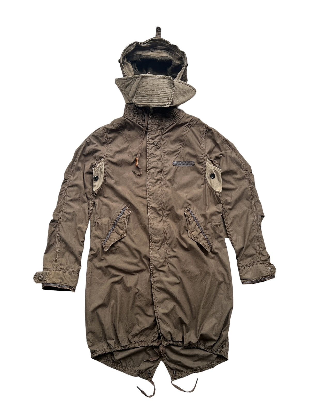 GOA GOA Post Apocalypse Military Parka Bono Jacket Size US M / EU 48-50 / 2 - 3 Thumbnail