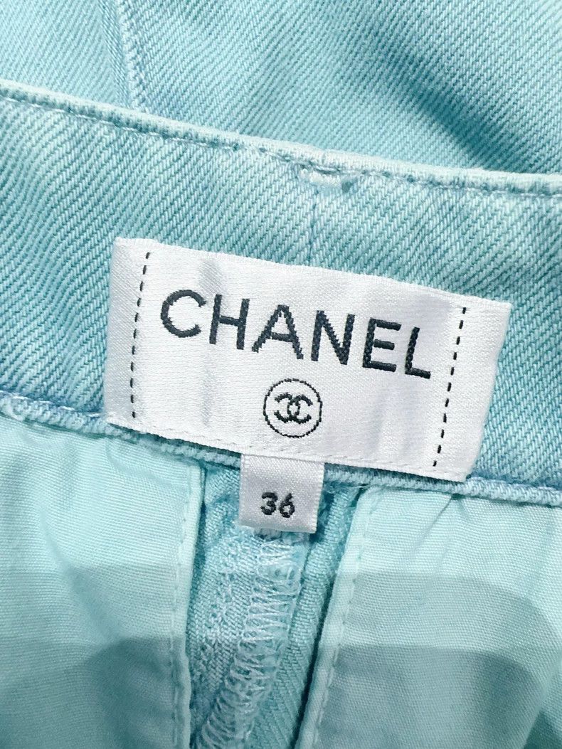 Chanel Chanel 21 Spring and Summer Jeans Wide Legs 2503-Nextarrow Size 24" / US 00 / IT 34 - 5 Thumbnail