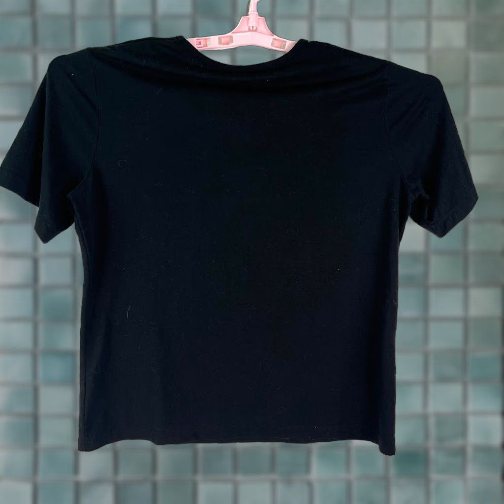 Vintage Piccadilly Fashions Womens T-Shirt Crew Neck Short Sleeves Pullover Black Size M Size M / US 6-8 / IT 42-44 - 1 Thumbnail