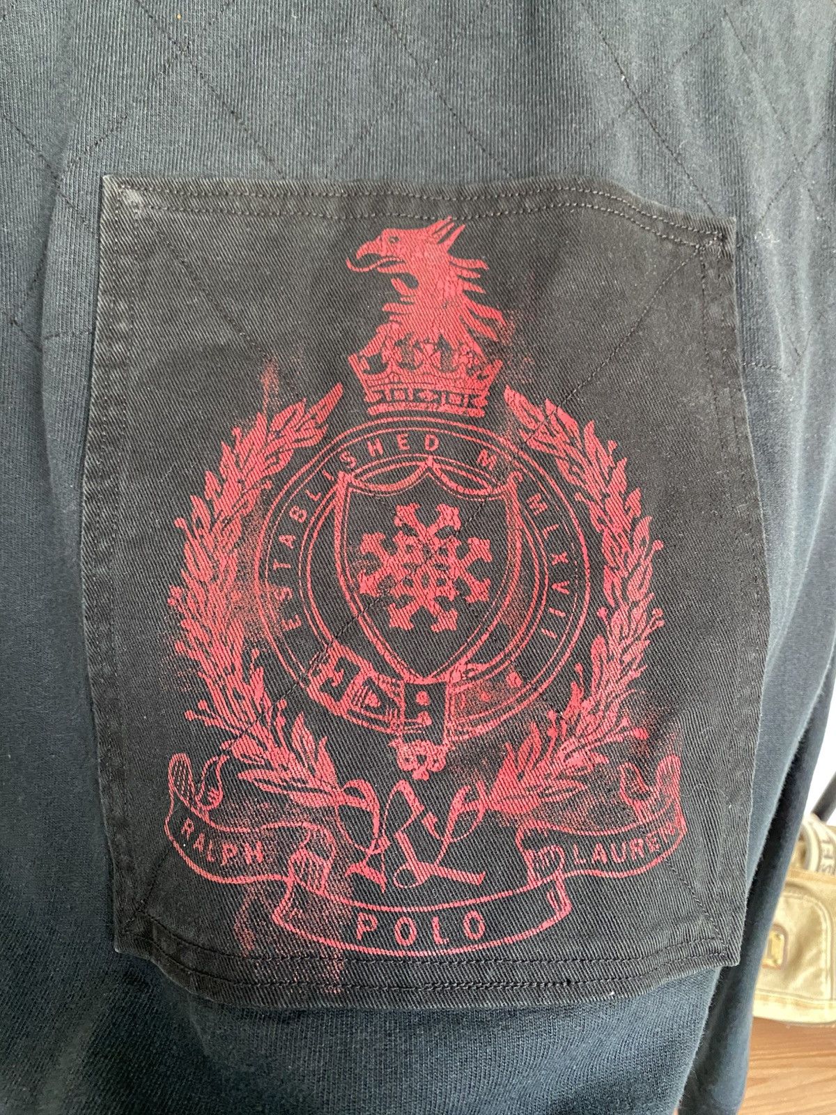 Designer × Polo Ralph Lauren × Vintage Vintage Polo Ralph Lauren Royal Crest Drago Rugby Size US M / EU 48-50 / 2 - 6 Thumbnail
