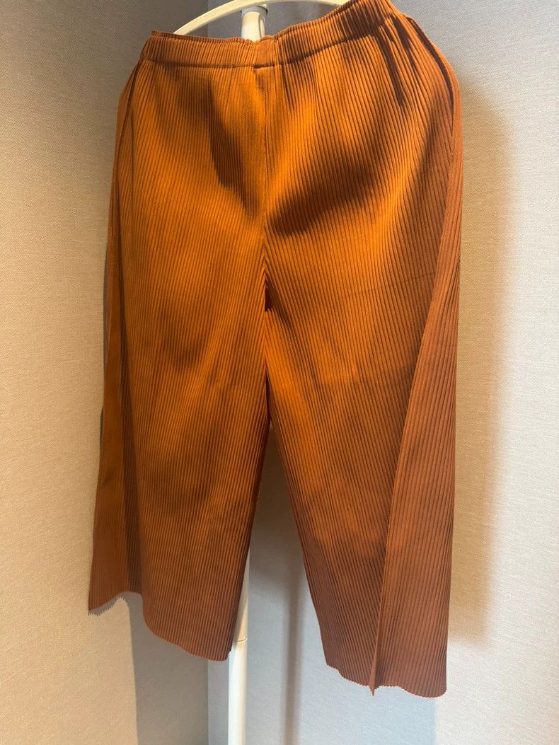 Issey Miyake issey miyake size:M Brown casual pants 2506-Nextarrow Size US 26 / EU 42 - 2 Thumbnail
