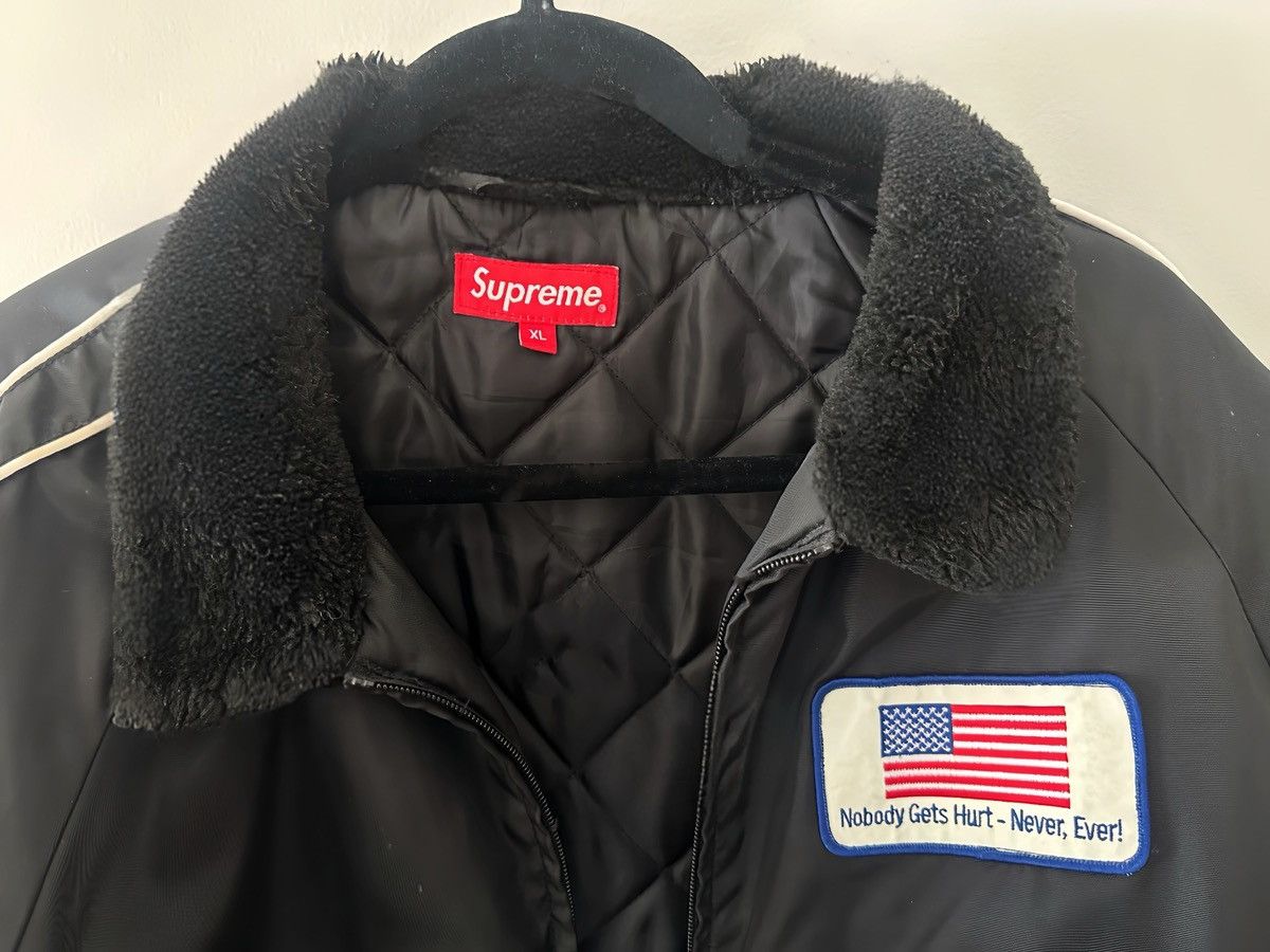 Supreme SUPREME Jacket “Nobody Gets Hurt Never, Ever!” (XL) Size US XL / EU 56 / 4 - 1 Thumbnail
