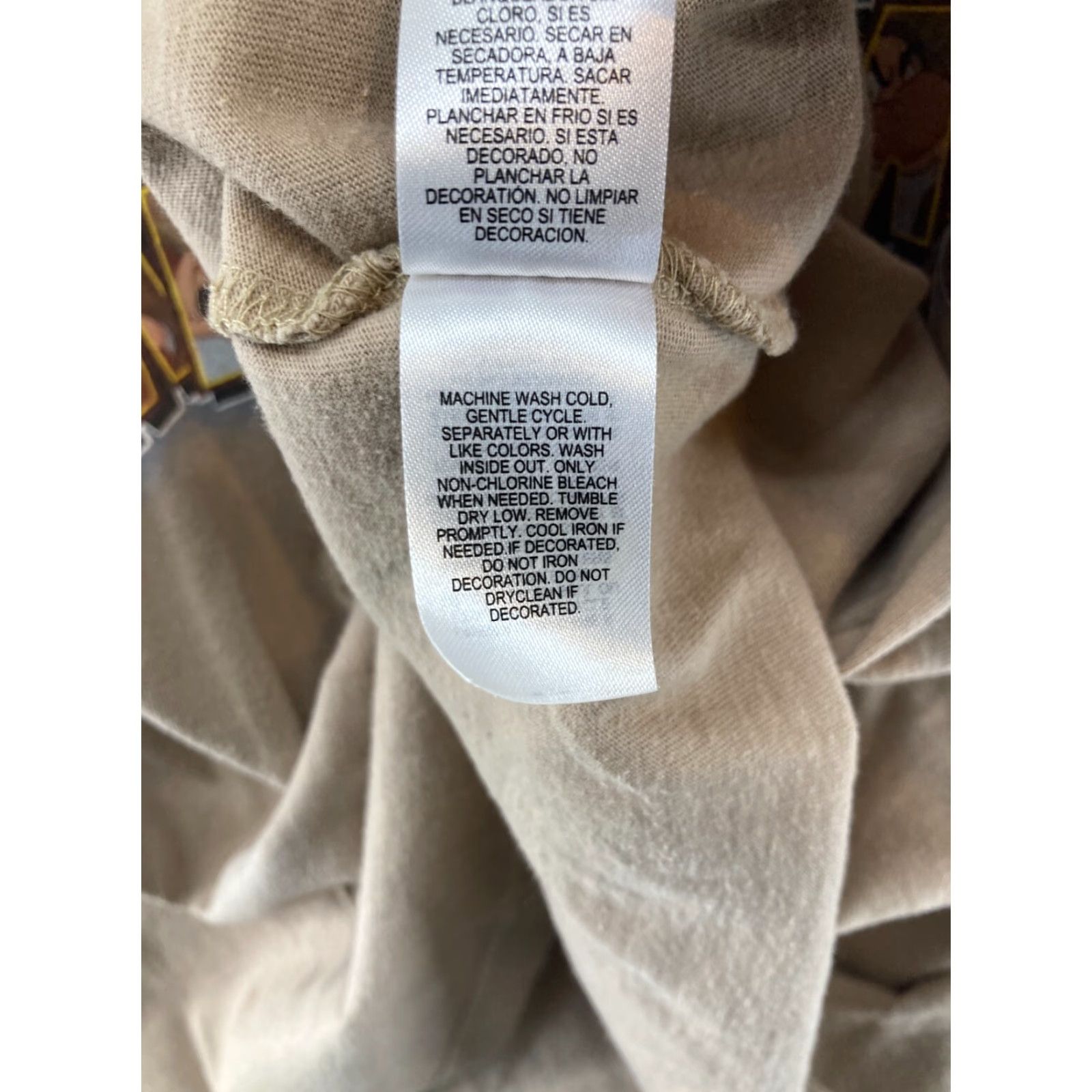 Disney Disney Store Womens 2XL TShirt Tan Grumpy Anger Managment Class Size XXL / US 16-18 / IT 52-54 - 7 Thumbnail