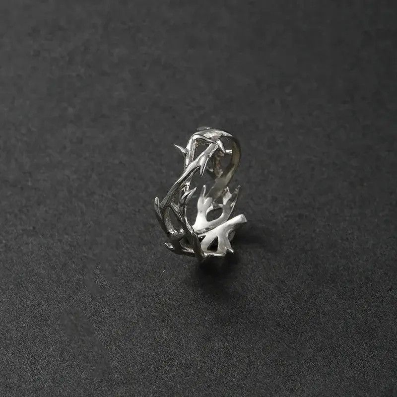 Other Tribal Thorn Style Adjustable Ring Size ONE SIZE - 4 Thumbnail