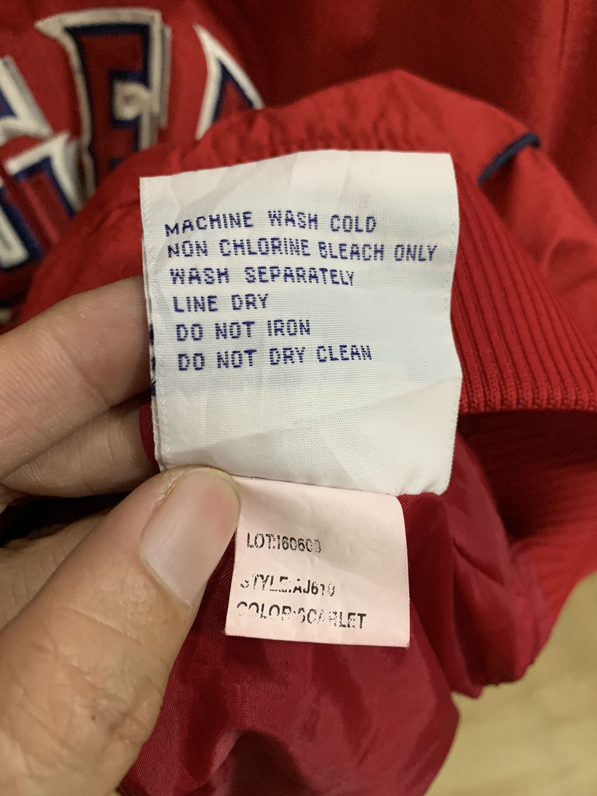 Majestic Majestic Angels MLB Light Zipper Jacket Size US M / EU 48-50 / 2 - 11 Thumbnail