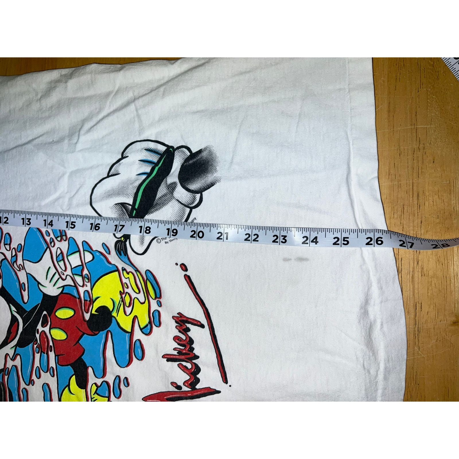 Vintage Vintage Mickey Mouse Tank Sleeveless Shirt Painter Tank 90s Size US M / EU 48-50 / 2 - 10 Thumbnail
