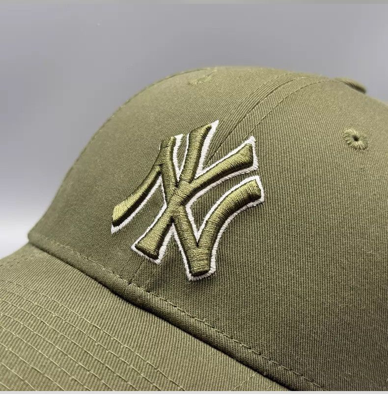 New Era NEW ERA 940 Baseball Cap army green Yankees Hardtop Bend Size ONE SIZE - 3 Thumbnail