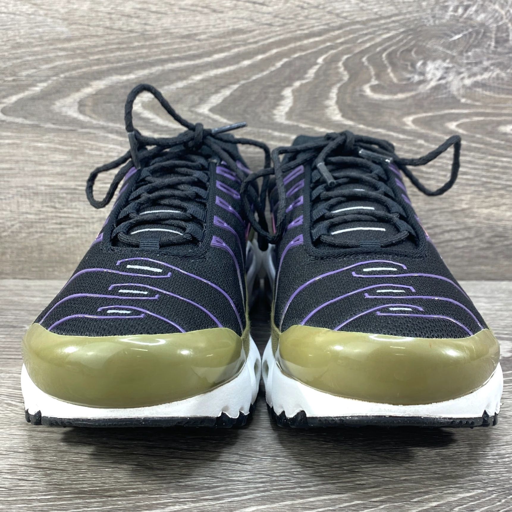 Nike Nike Air Max Plus GS Size 7y Womens 8.5 Purple Black DX3093-001 Sneaker Nike Air Max Plus - No Box Size US 9 / IT 39 - 4 Thumbnail