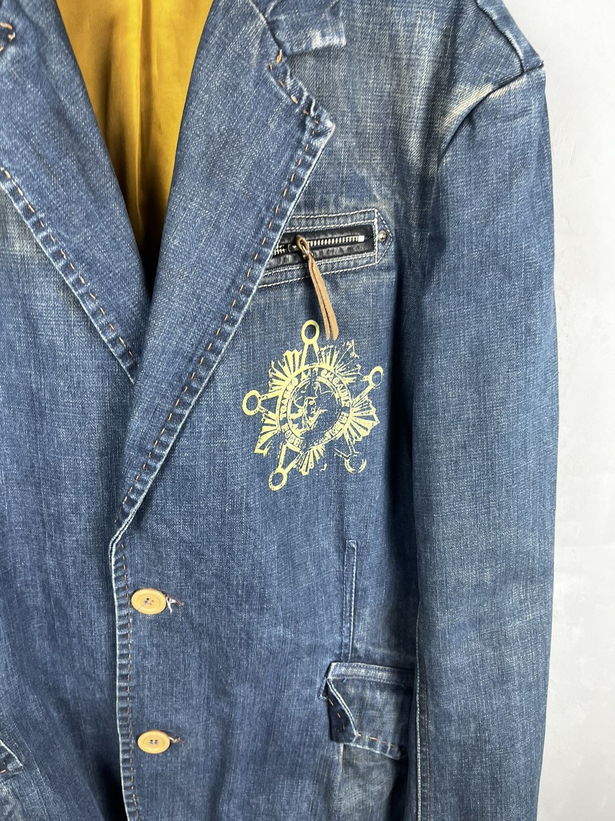 Diesel × Vintage Diesel cowboy denim jacket vintage 90s Size US XL / EU 56 / 4 - 5 Thumbnail