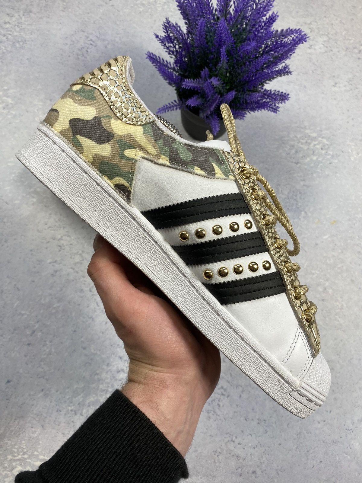 Adidas Very Rare Women’s Adidas Superstar Lady Camo Size US 8 1/2 Size US 12 / IT 42 - 19 Thumbnail