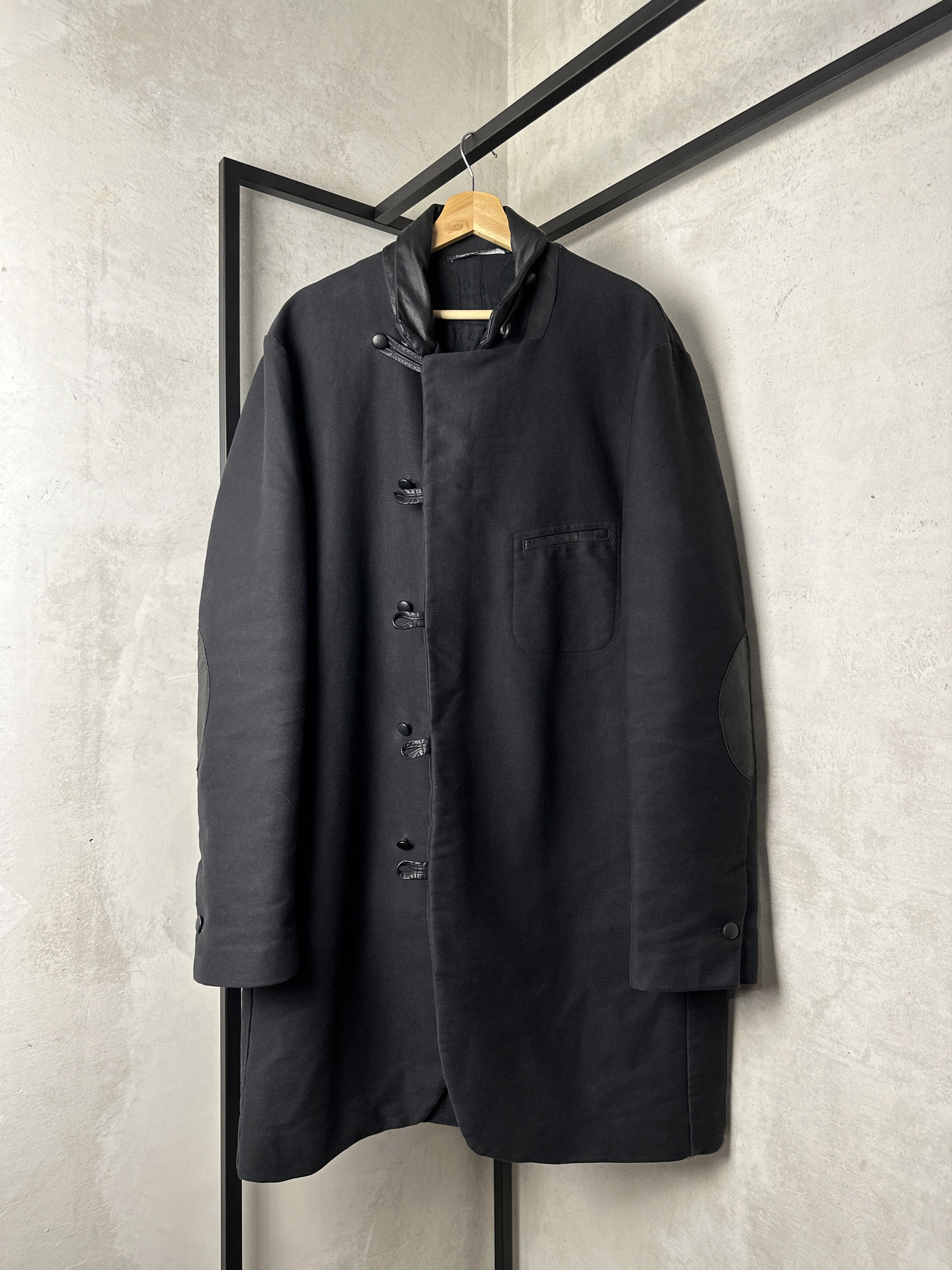 hannes roether Hannes Roether Wool Coat Size US XXL / EU 58 / 5 - 1 Thumbnail