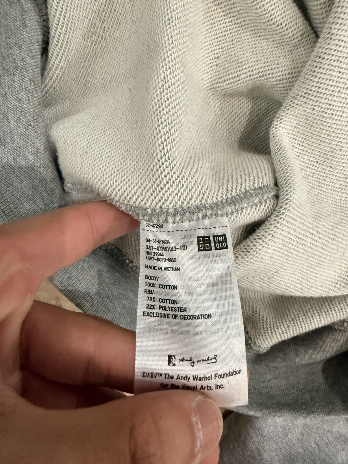 Andy Warhol × Uniqlo KAWS x Andy Warhol pullover Size US S / EU 44-46 / 1 - 6 Thumbnail