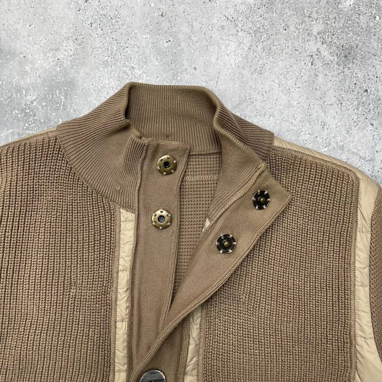 Bark Bark Knit Down Button-Up Cardigan Brown Size M Size US M / EU 48-50 / 2 - 8 Thumbnail