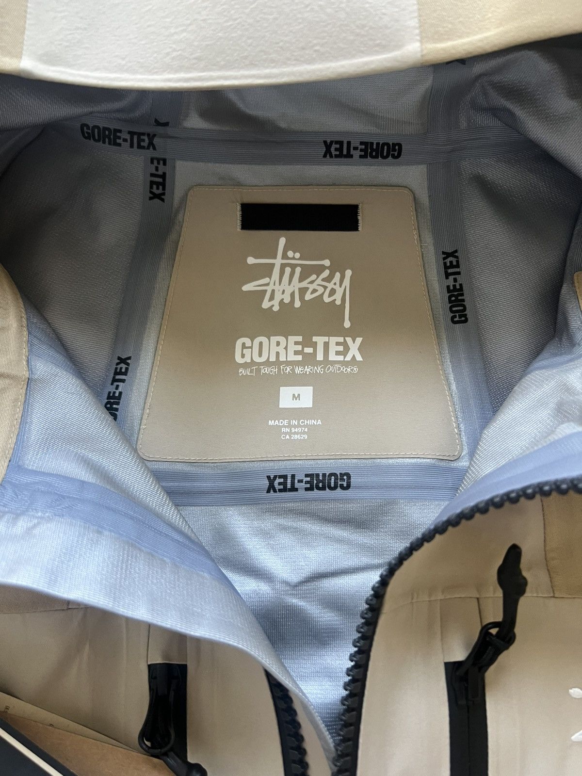 Goretex × Stussy Stussy Goretex Guide Shell Jacket Size Medium Size US M / EU 48-50 / 2 - 10 Thumbnail