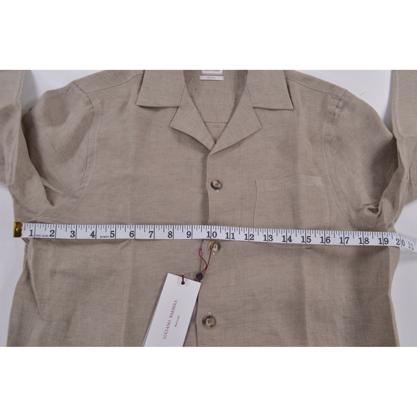 Luciano Barbera Luciano Barbera New with tags Shirt Size S US In Beige Size US S / EU 44-46 / 1 - 6 Thumbnail