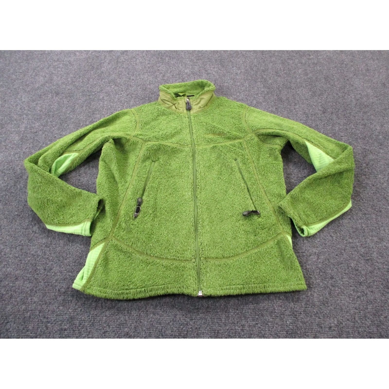 Patagonia VINTAGE Patagonia Sweater Womens S Green Jacket Women Fuzzy Fleece Outdoor Size S / US 4 / IT 40 - 2 Thumbnail