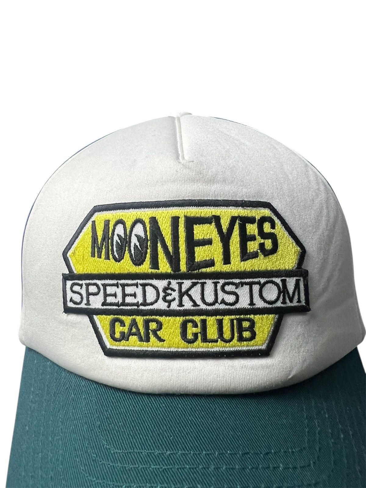 Vintage Vintage MoonEyes Speed & Custom Car Club Trucker Size ONE SIZE - 2 Thumbnail