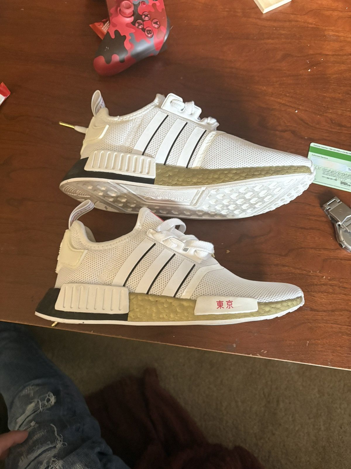 Adidas NMD _R1 ‘United By Sneakers ( Tokyo ) Size US 6.5 / EU 39-40 - 3 Thumbnail