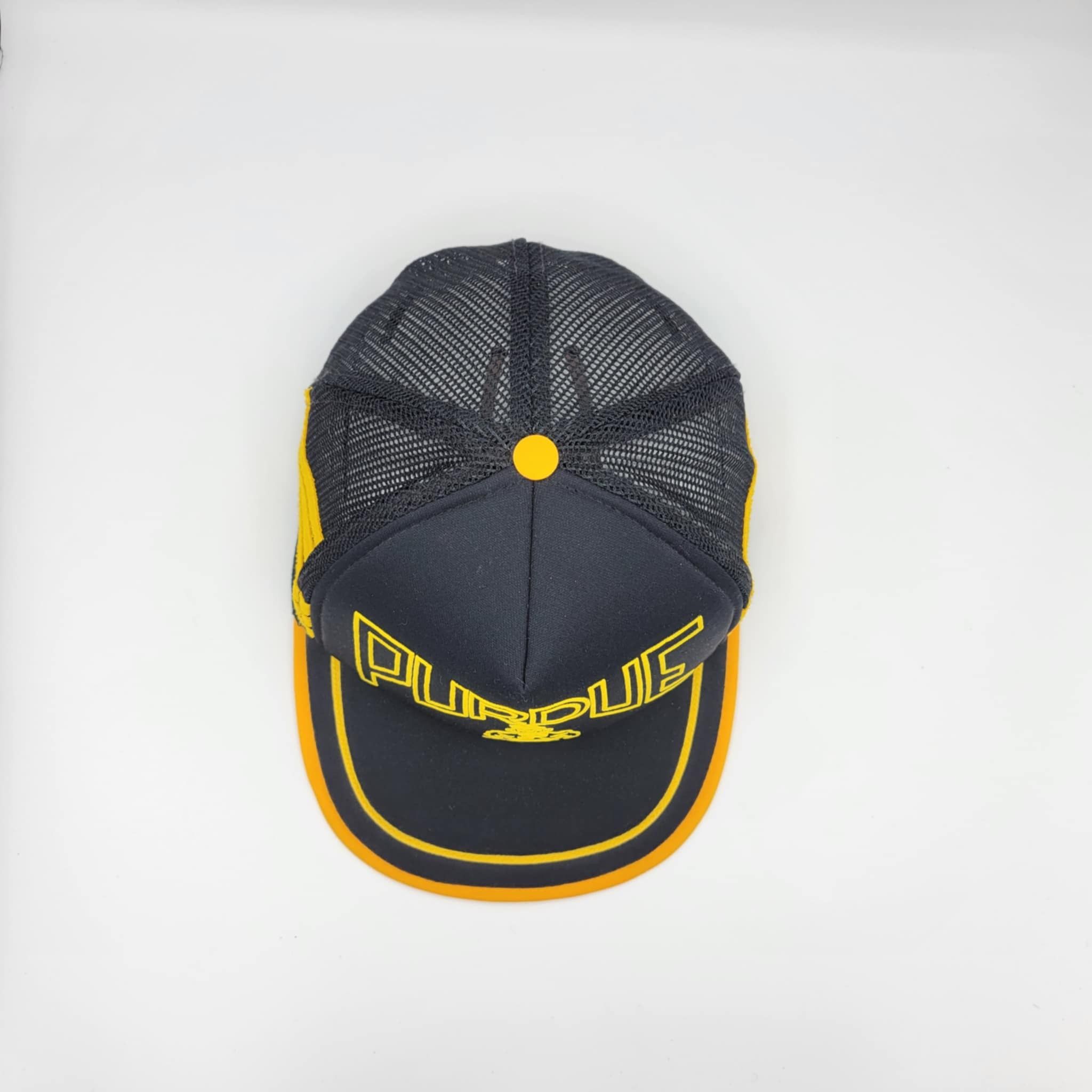 Vintage Purdue Boilmakers Vintage 80s 3 Stripes Trucker Snapback Hat Size ONE SIZE - 4 Thumbnail