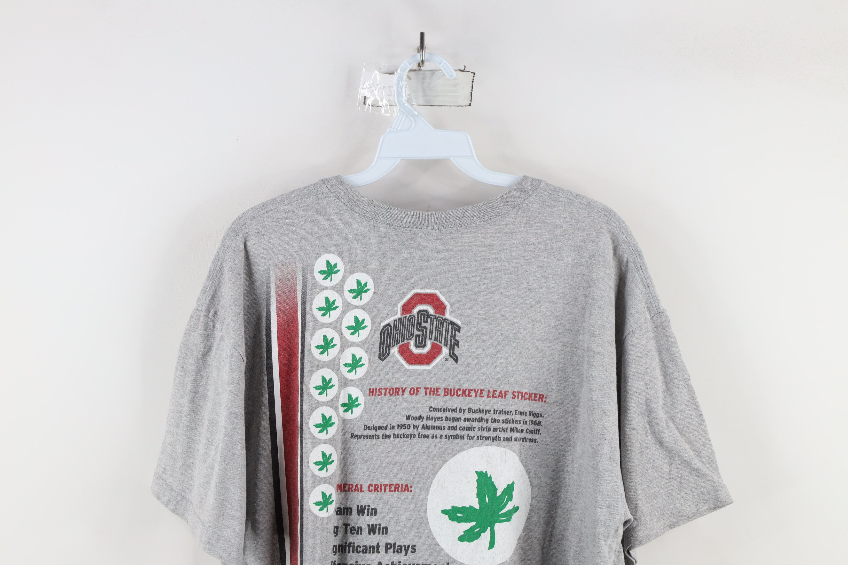 Vintage Vintage Spell Out Ohio State University Short Sleeve T-Shirt Size US L / EU 52-54 / 3 - 12 Thumbnail