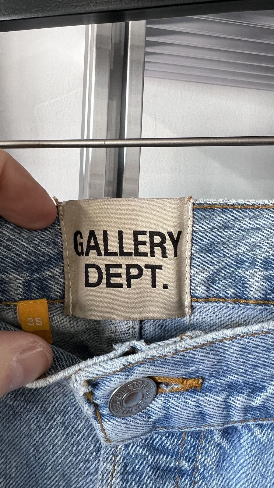 Gallery Dept. GALLERY DEPT 5001 DENIM Size US 35 - 8 Thumbnail