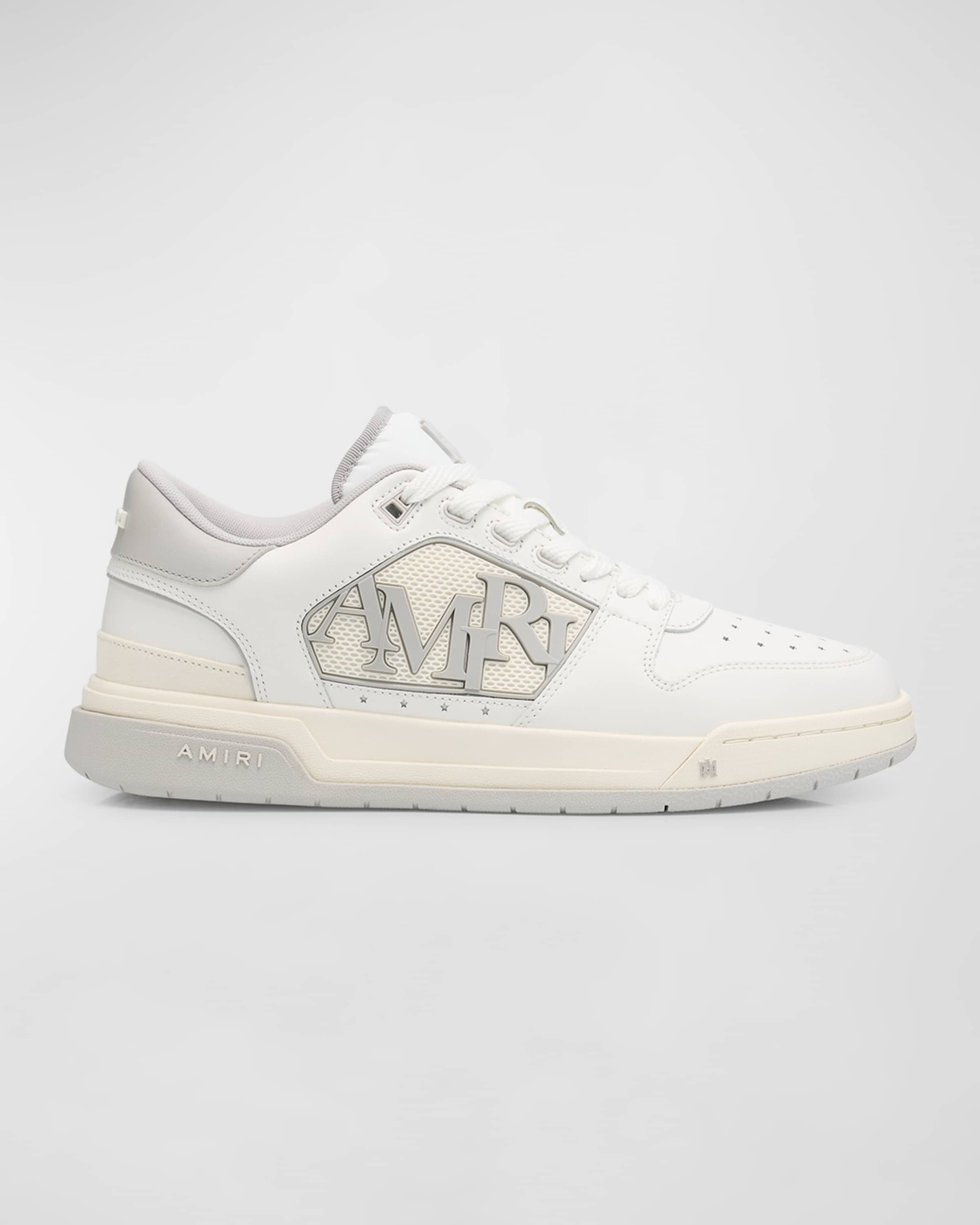 Amiri o1s1wg110425 Classic Low-Top Sneakers in White/Grey Size US 13 / EU 46 - 1 Thumbnail