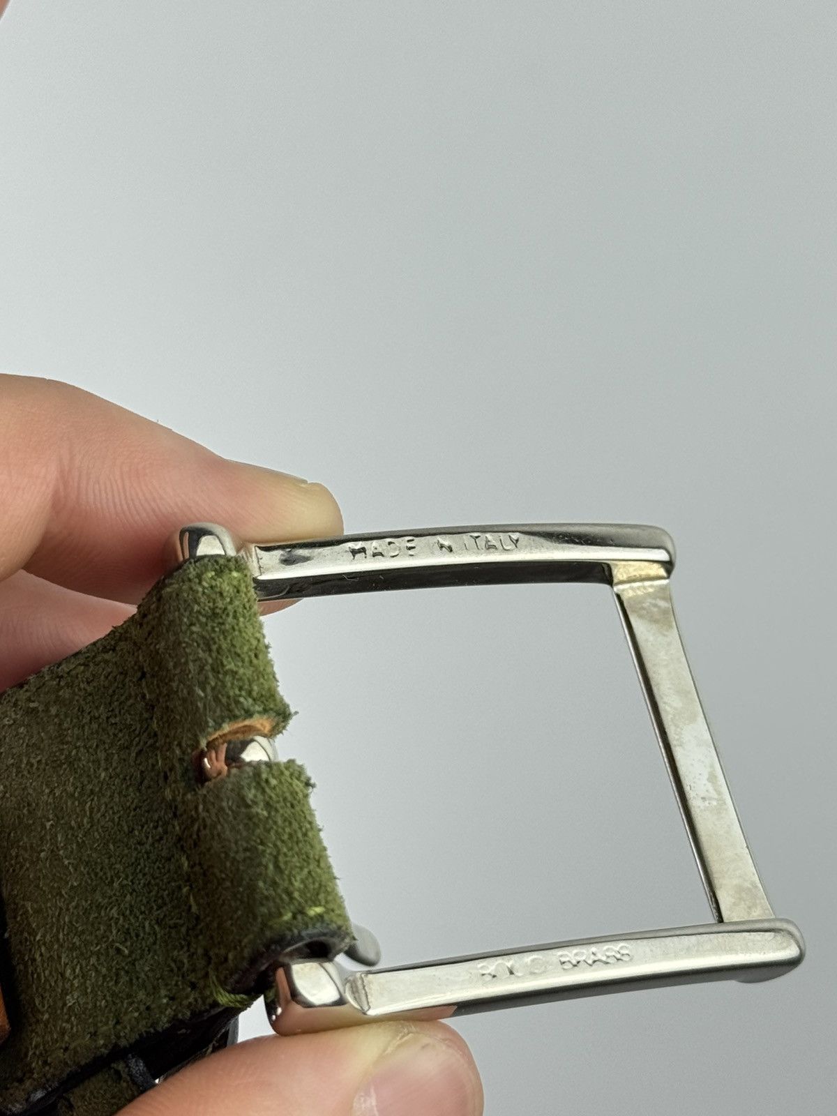 Santoni Santoni Leather Belt Size ONE SIZE - 4 Thumbnail