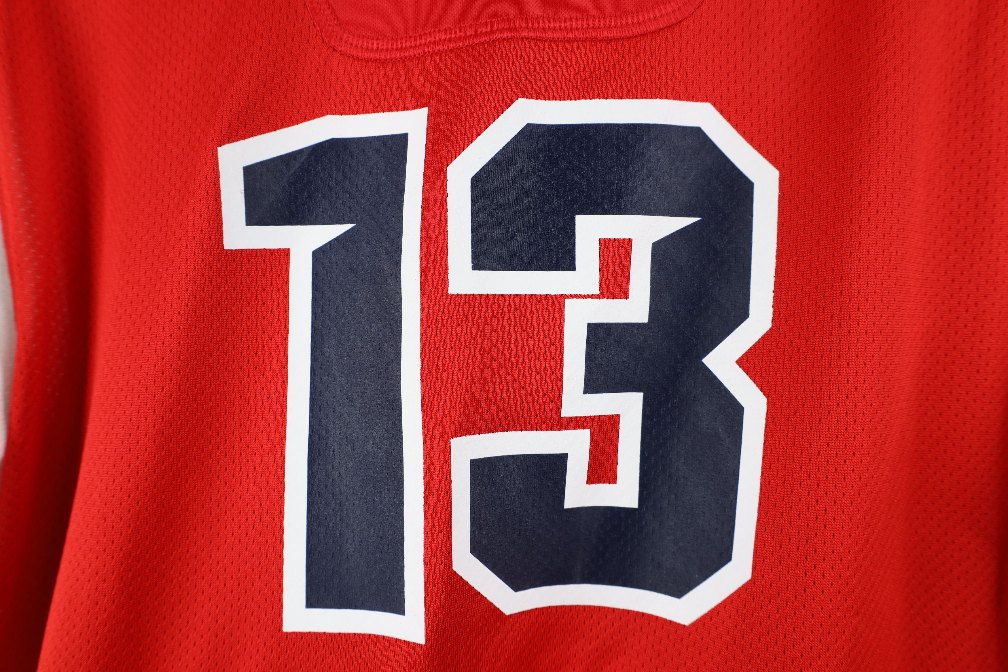 Nike Nike Issued USA Softball Short Sleeve Jersey Shirt Red #13 Size M / US 6-8 / IT 42-44 - 11 Thumbnail