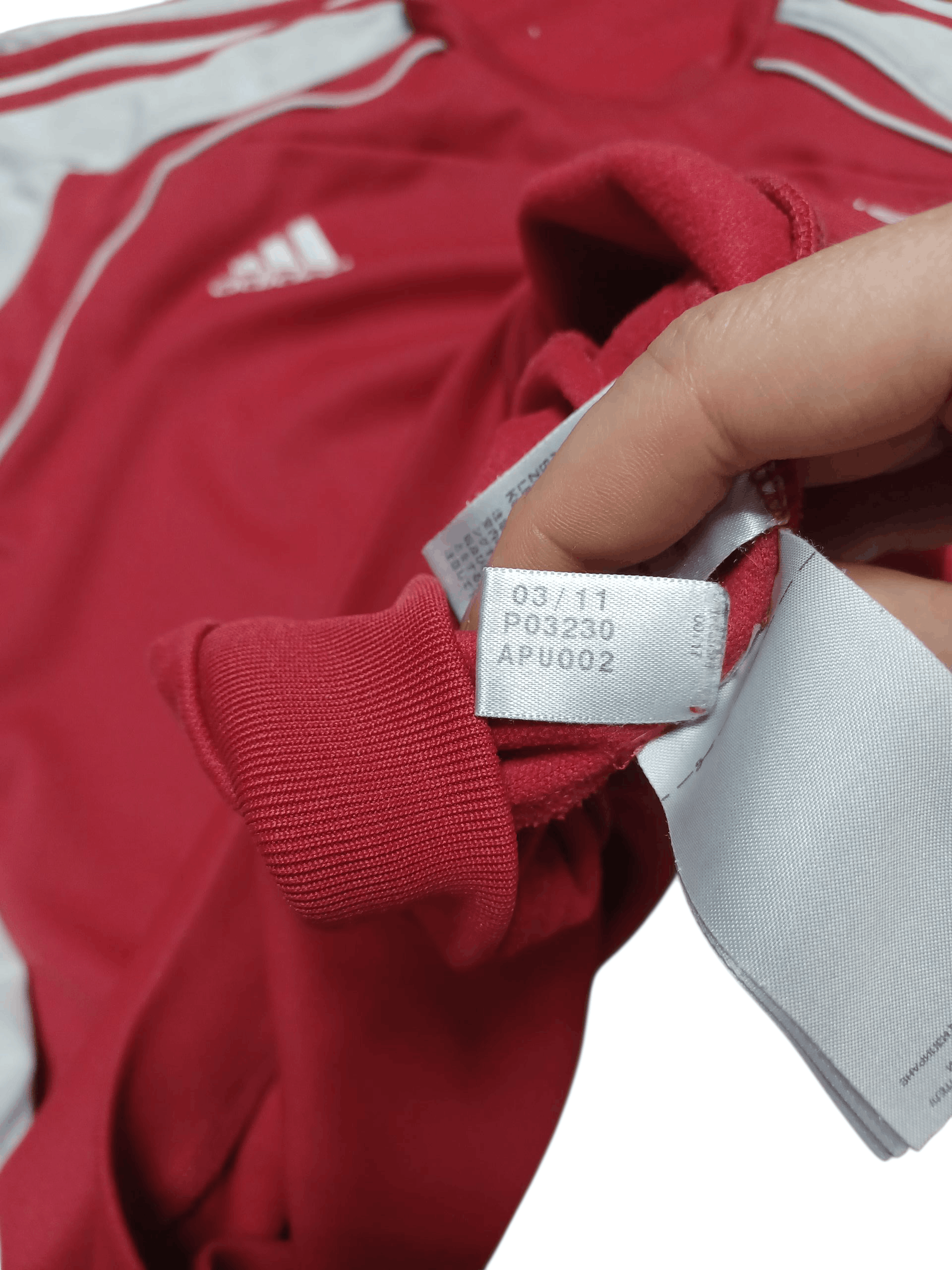 Adidas AJAX AMSTERDAM ADIDAS VINTAGE 2011 SWEATSHIRT SOCCER Size US L / EU 52-54 / 3 - 5 Thumbnail
