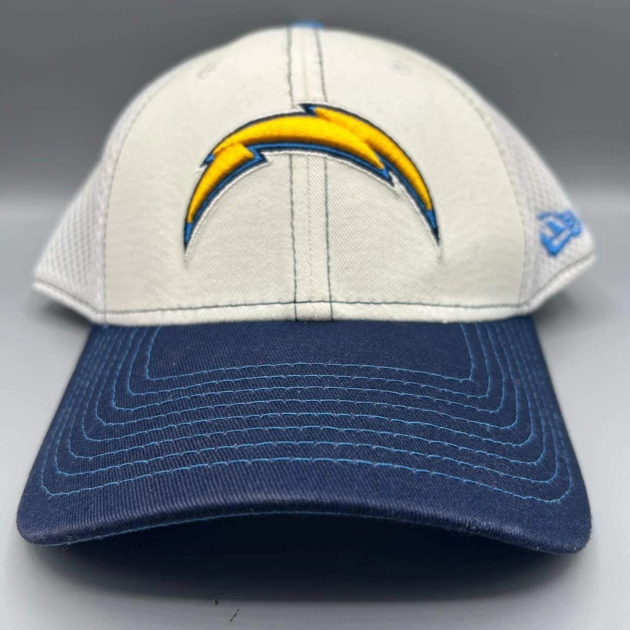 New Era Los Angeles LA Chargers Hat Men S-M NFL Stretch Fitted Cap Size ONE SIZE - 1 Thumbnail