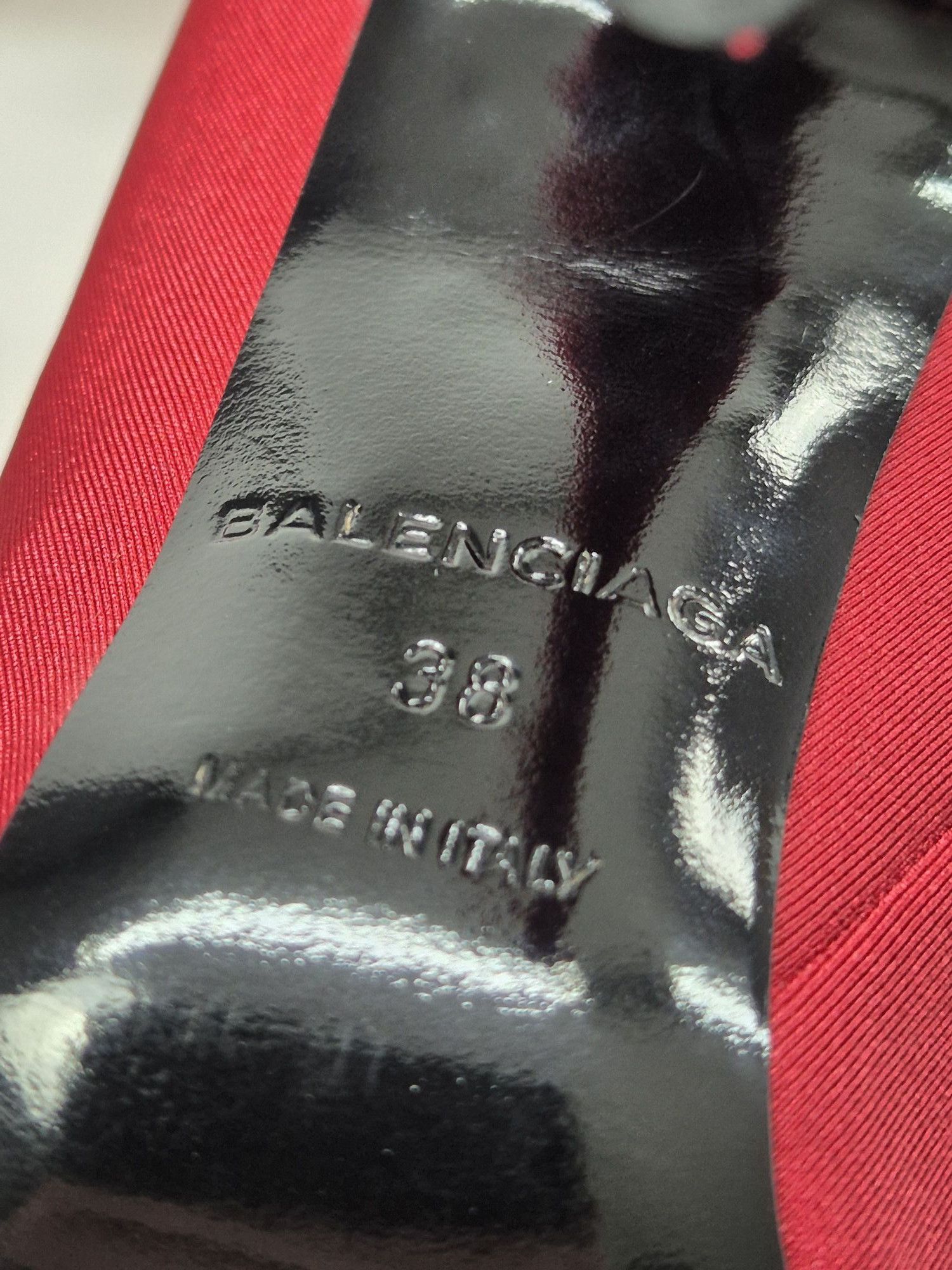 Balenciaga Balenciaga red leggings-high heel shoes Size US 8 / IT 38 - 17 Thumbnail