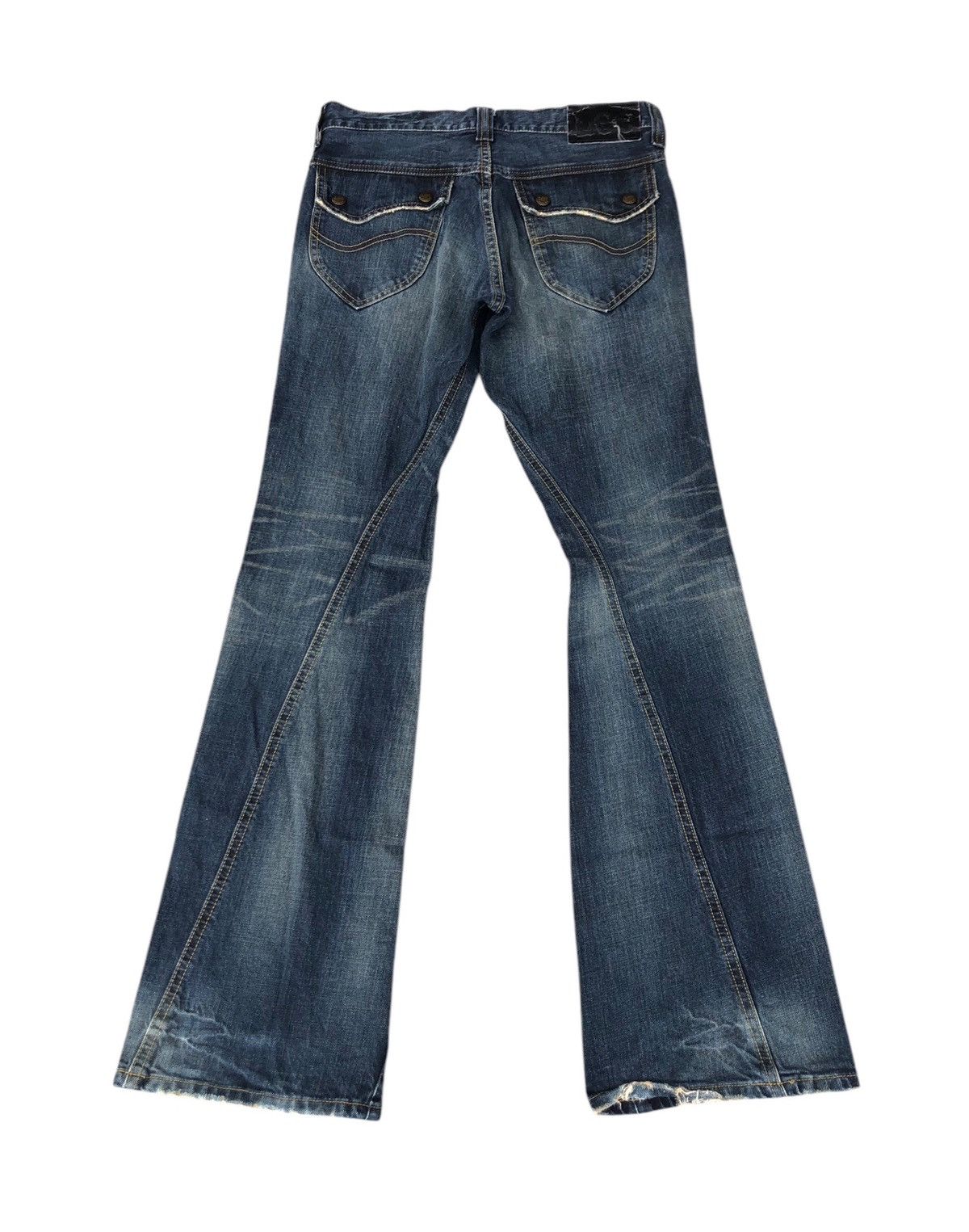 Lee × Vintage 🔥Hard to find 🔥Vintage Lee Flare Jeans💥 Size US 30 / EU 46 - 2 Thumbnail