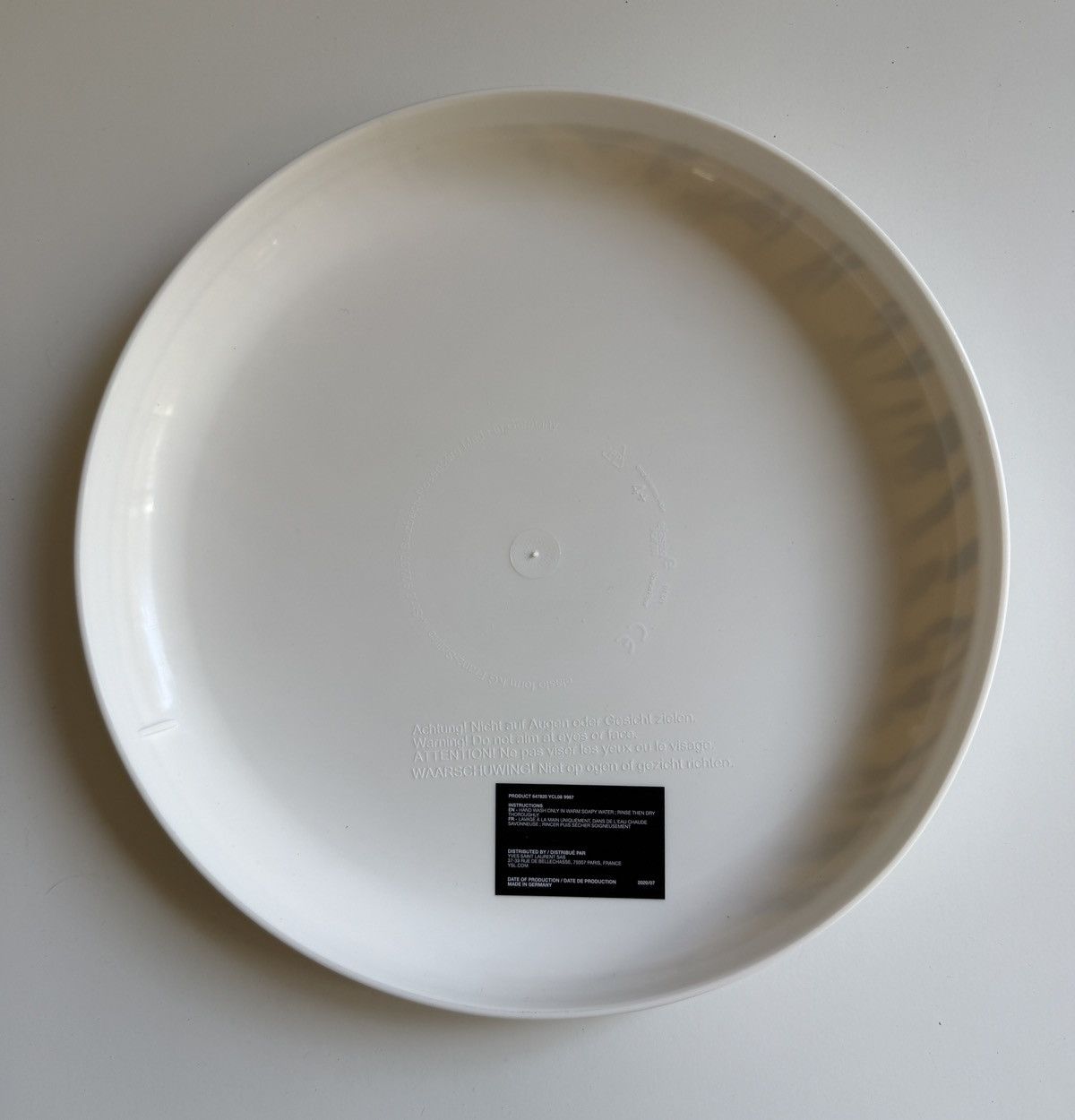 Saint Laurent Paris Archive SAINT LAURENT Zebra Frisbee -Flying Disc- Brand New Size ONE SIZE - 4 Thumbnail