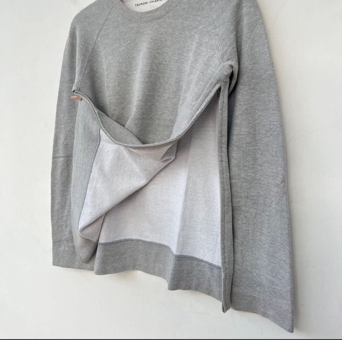 Issey Miyake × Japanese Brand × Tsumori Chisato Issey Tsumori Avant Garde Sweatshirt Size US M / EU 48-50 / 2 - 2 Thumbnail