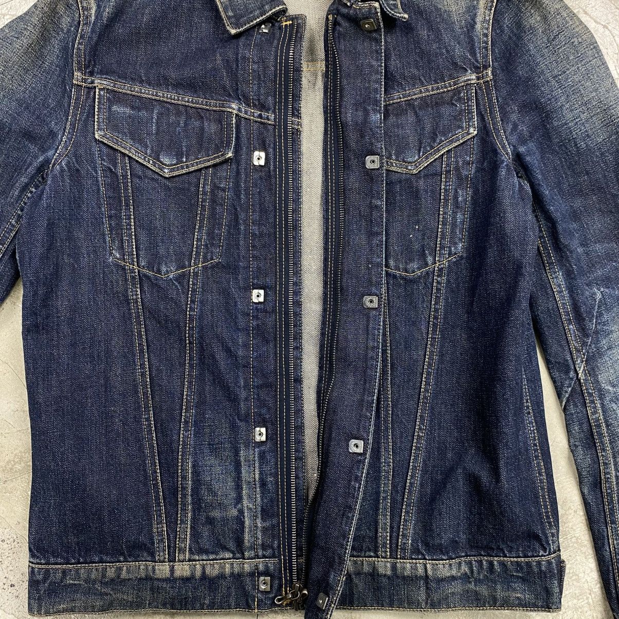 Attachment (SAMPLE) by Kazuyuki Kumagai Blue Faded Denim Jacket Size US M / EU 48-50 / 2 - 4 Thumbnail