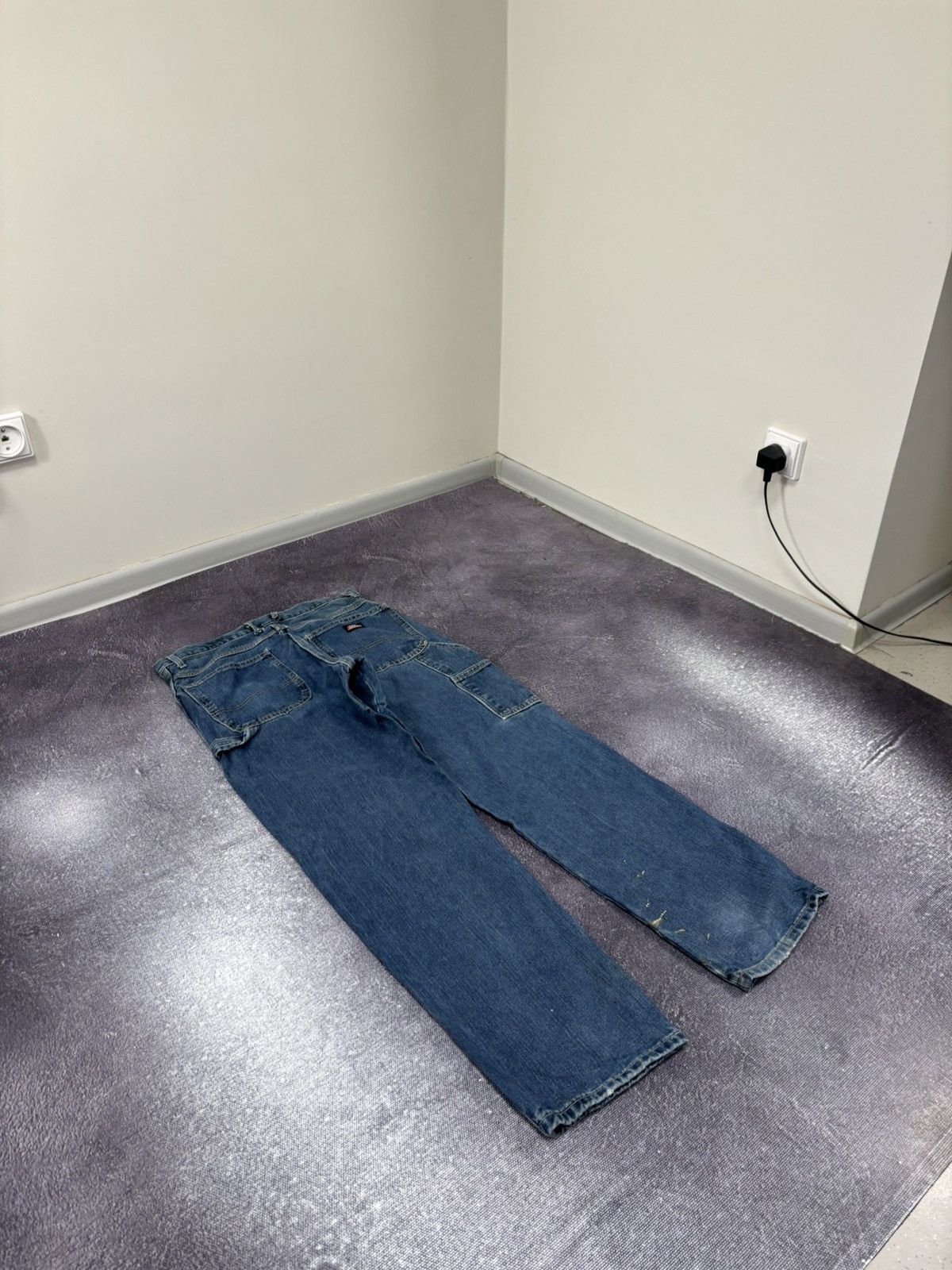 Dickies Vintage Dickies Relaxed Fit Blue Work Denim Hype Jeans Size US 32 / EU 48 - 3 Thumbnail