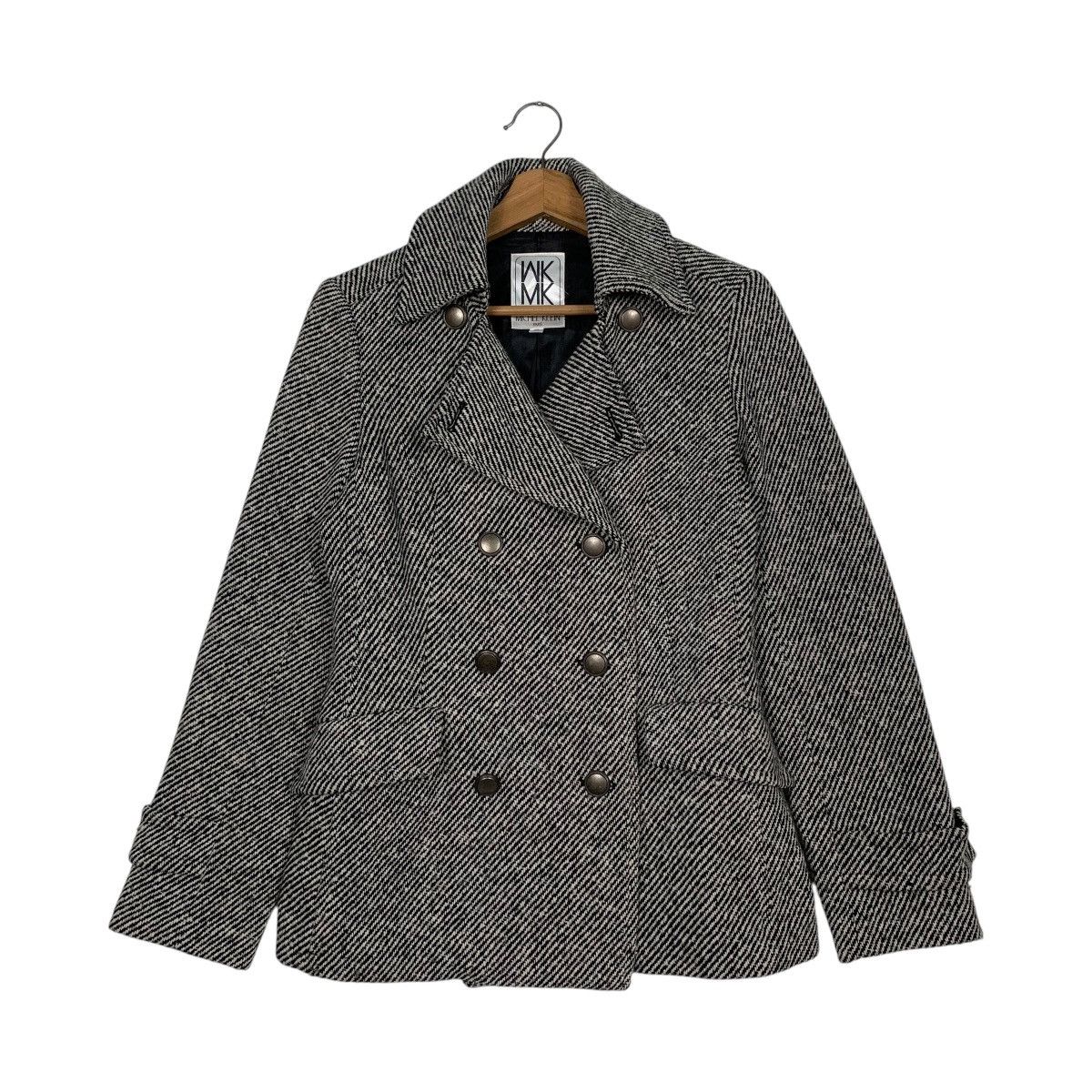 Michel Klein Michel Klein Double Breasted Wool Jacket Size S / US 4 / IT 40 - 1 Thumbnail