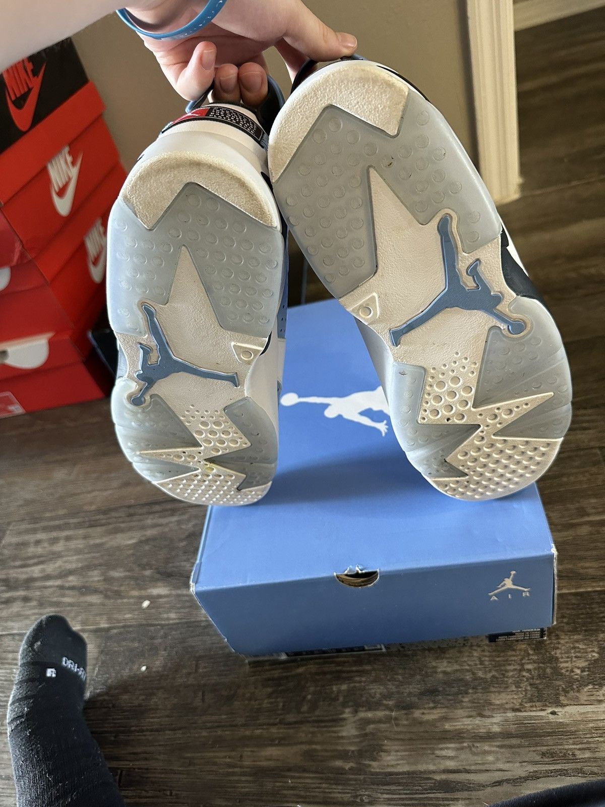 Jordan Brand × Nike Jordan Retro 6 “UNC” Size US 10 / EU 43 - 5 Thumbnail
