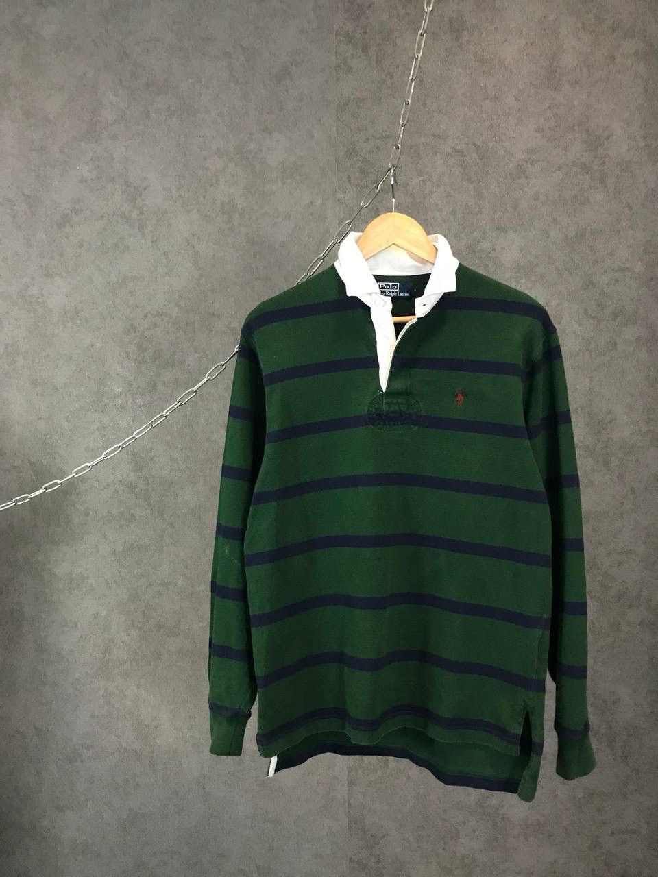 Polo Ralph Lauren Polo Ralph Lauren vintage designer polo sweatshirt Size US S / EU 44-46 / 1 - 1 Thumbnail