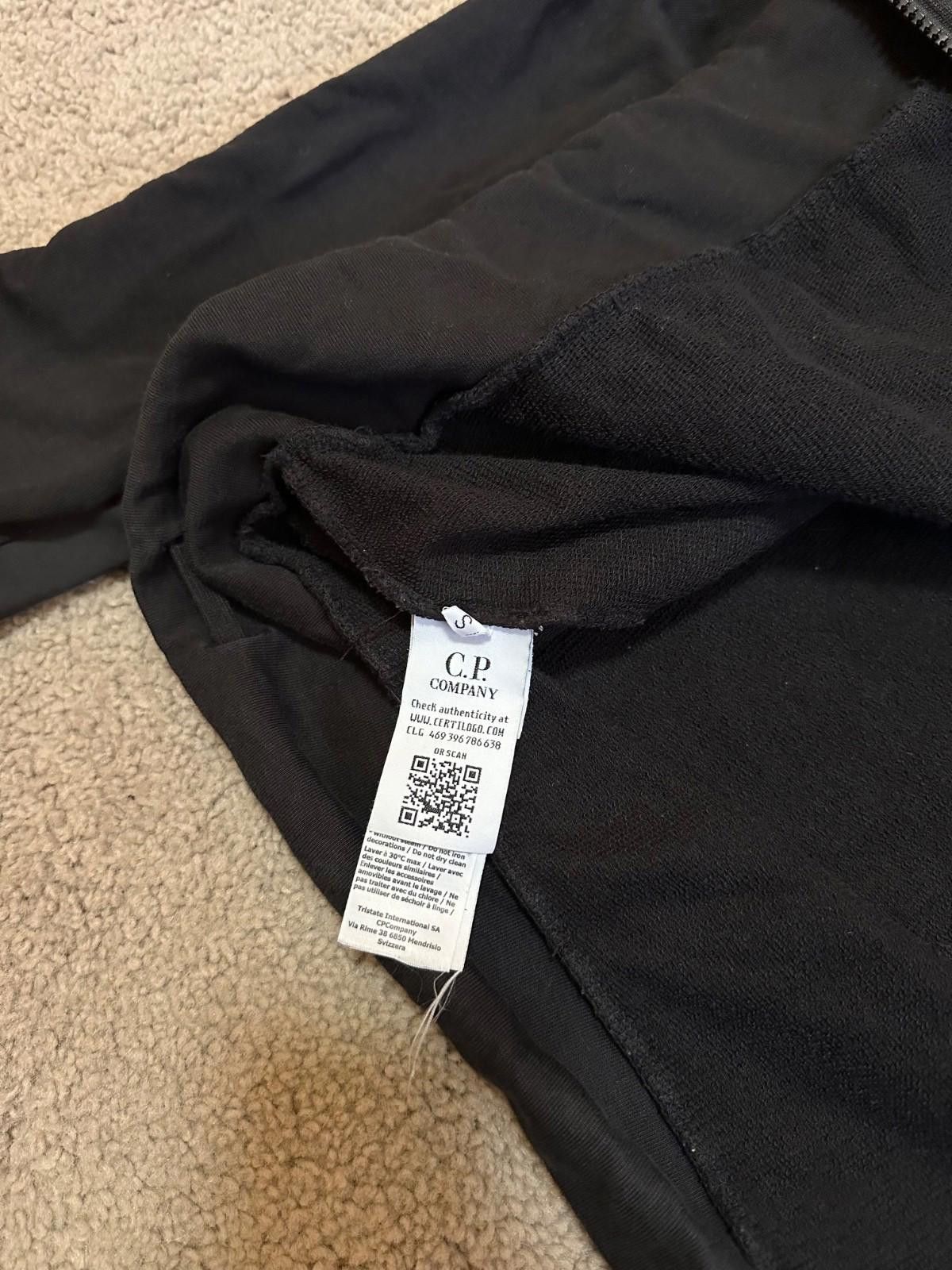 C.P. Company CP Company Zip Goggle Hoodie Jumper Black Sweatshirt Jacket Size US S / EU 44-46 / 1 - 8 Thumbnail