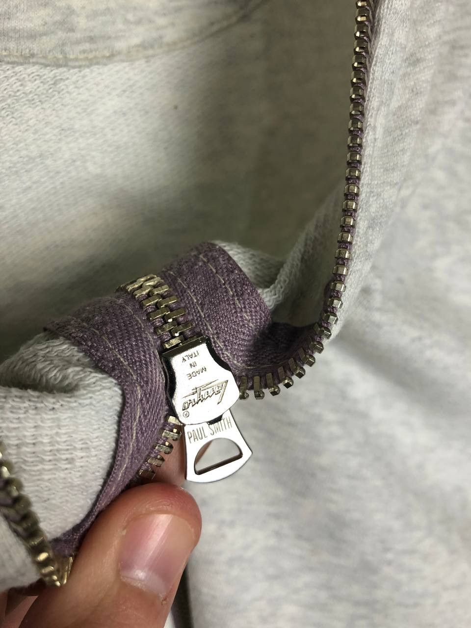 Paul Smith Paul Smith Jeans Zip Hoodie Gray size L Size US L / EU 52-54 / 3 - 7 Thumbnail