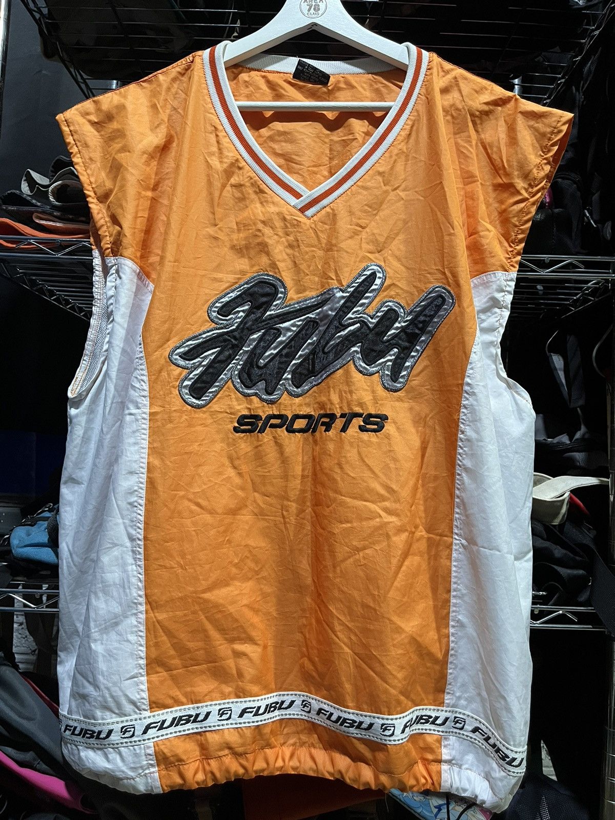 Fubu For US By Us FUBU Sports Hip Hop Vest 90s Size US L / EU 52-54 / 3 - 1 Thumbnail