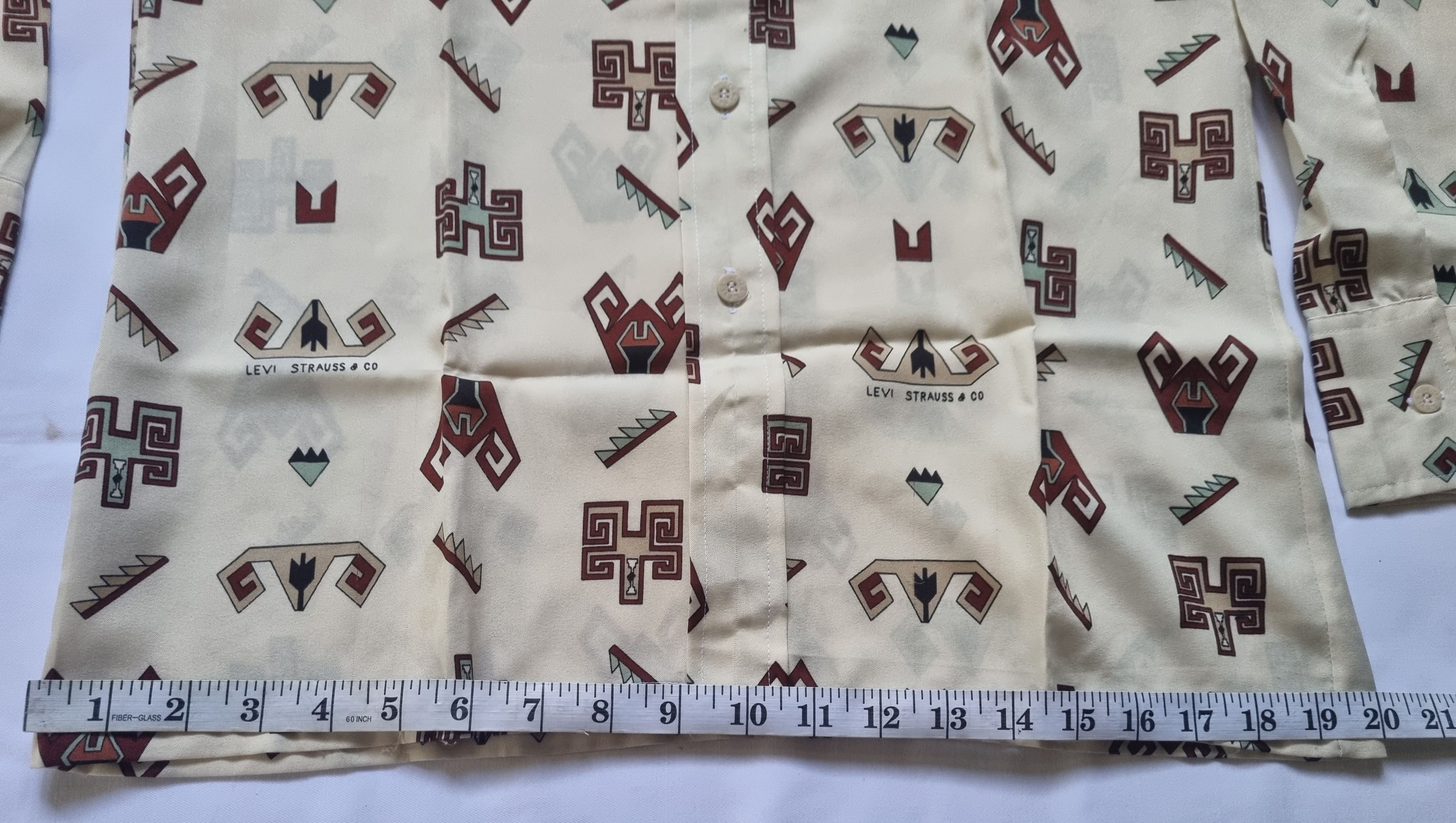 Levi's × Vintage Vintage 70s Levi's Western Aztec Native American Button Size US M / EU 48-50 / 2 - 8 Thumbnail