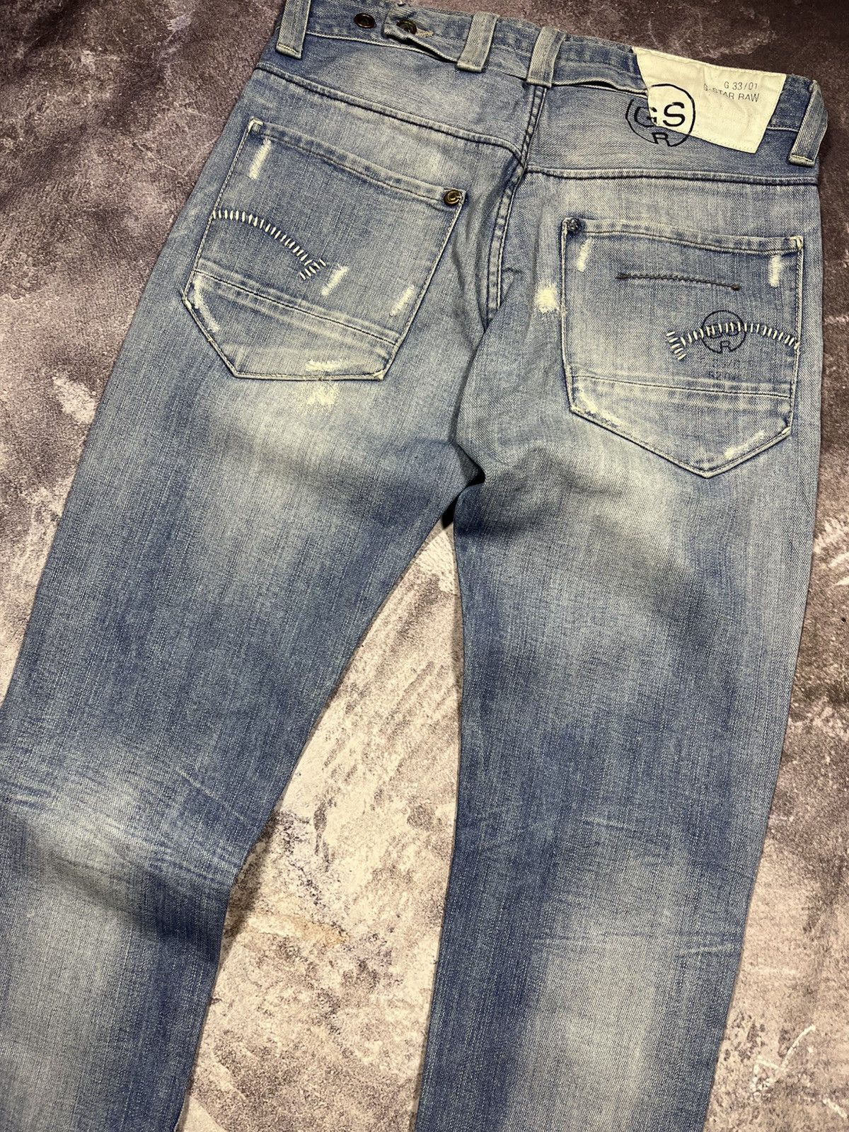 G-Star G-Star RAW Radar Rope Tapered Jeans Denim Vintage Streetwear Size US 32 / EU 48 - 7 Thumbnail