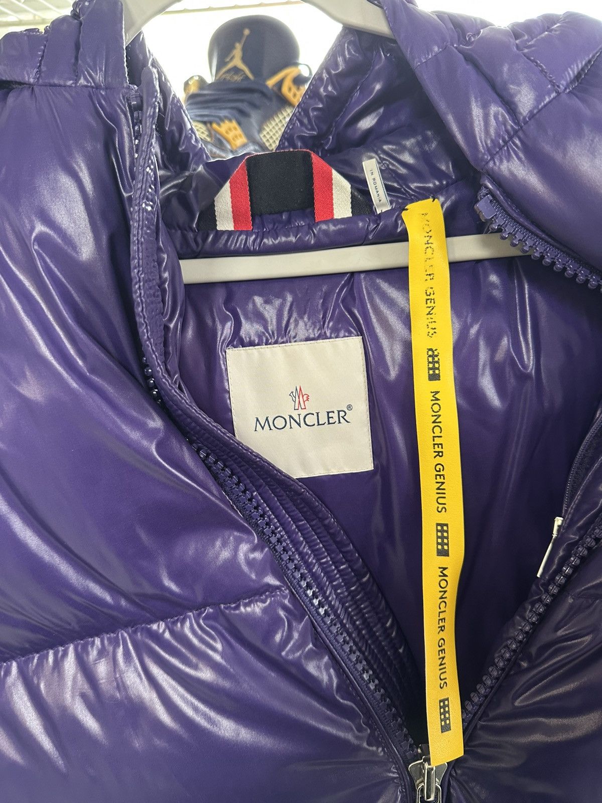 Moncler Moncler ‘Genius 1952 Lorent’ Sleeveless Down Jacket Purple Size US M / EU 48-50 / 2 - 4 Thumbnail